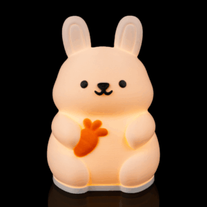 Bunny Night Light – Hasen Tischlampe mit Karotte
