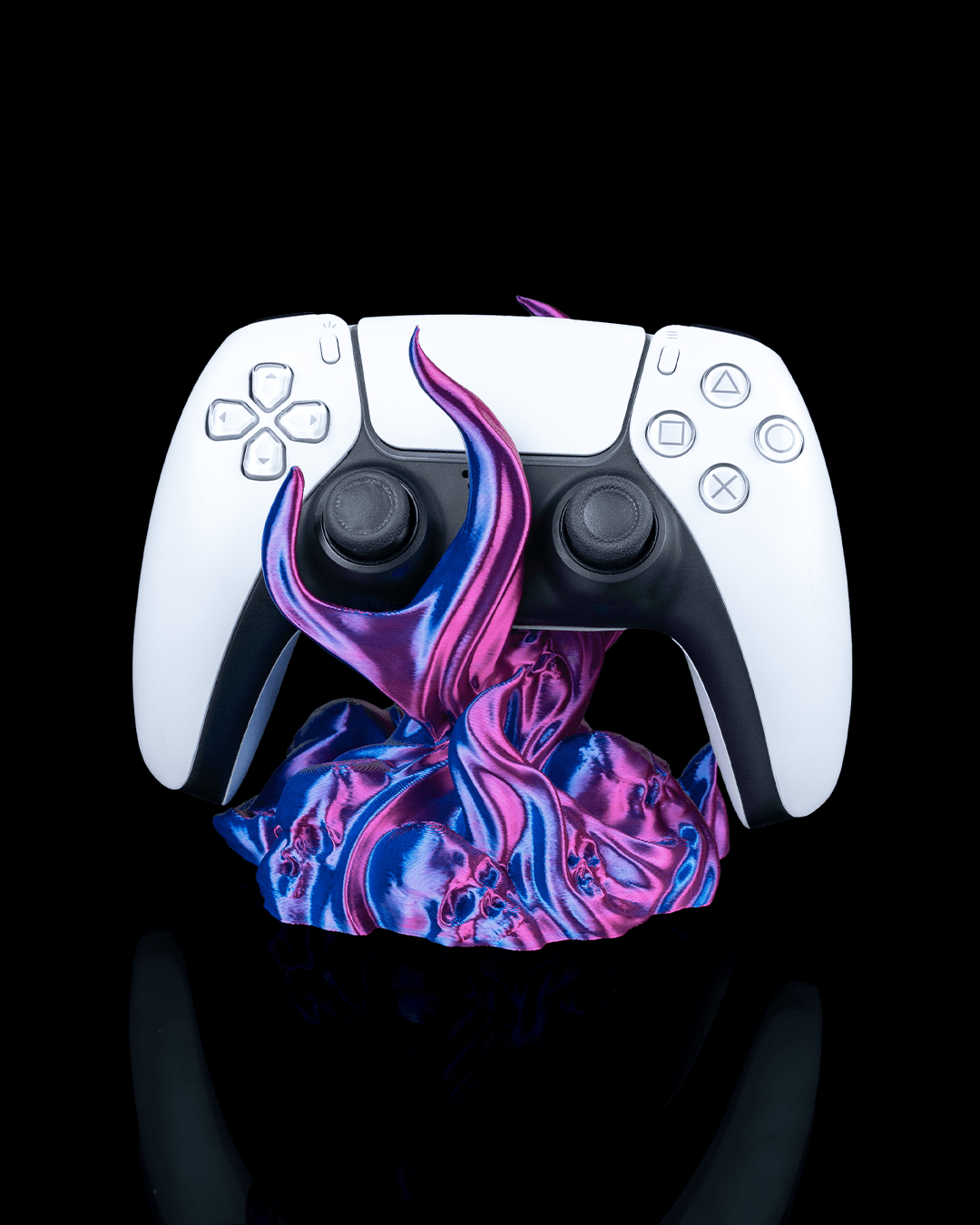Caster Grip | Gaming Controller Stand – 3D gedruckter Desk Halter im Cyber/Demon Design – Bild 7