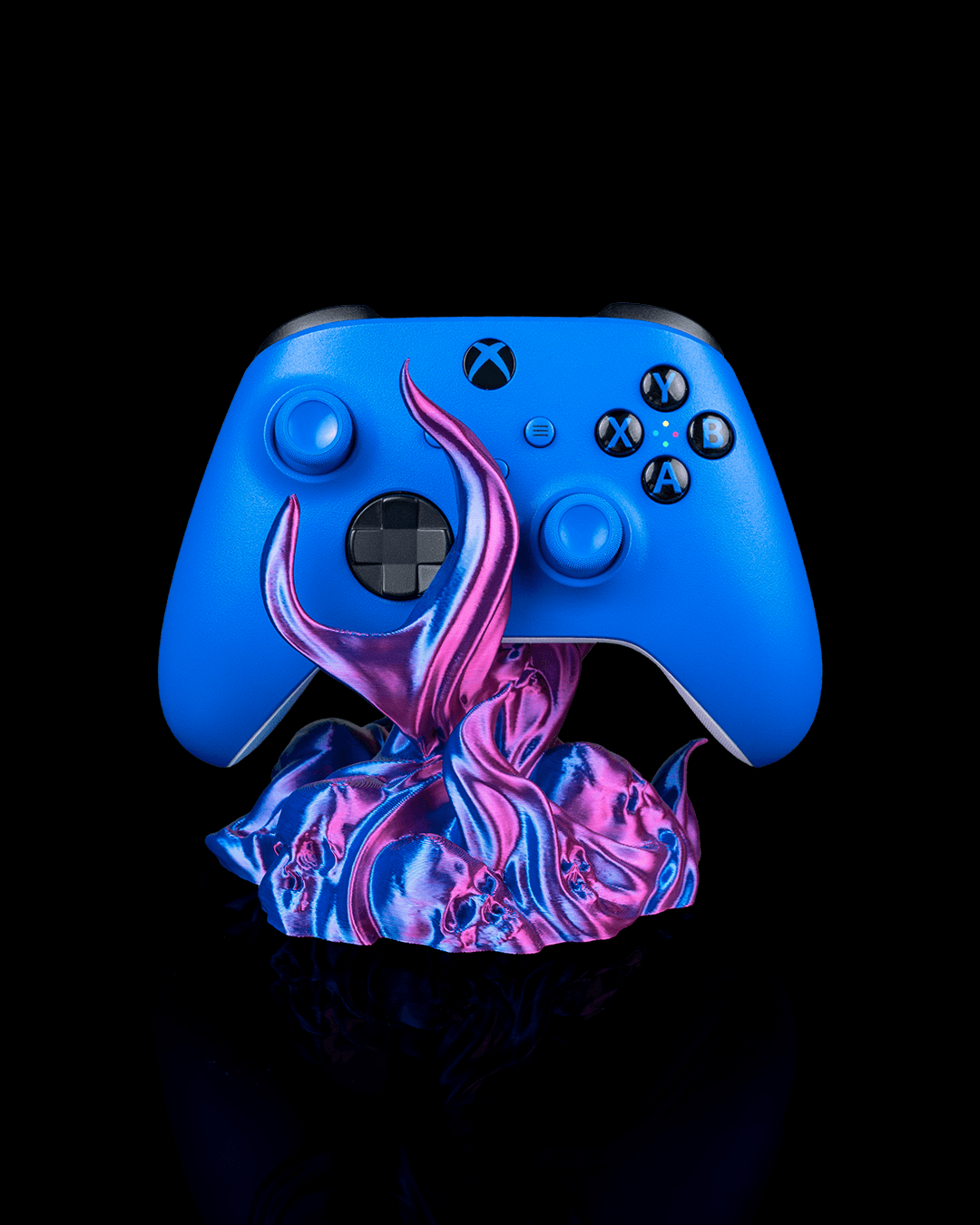 Caster Grip | Gaming Controller Stand – 3D gedruckter Desk Halter im Cyber/Demon Design – Bild 6
