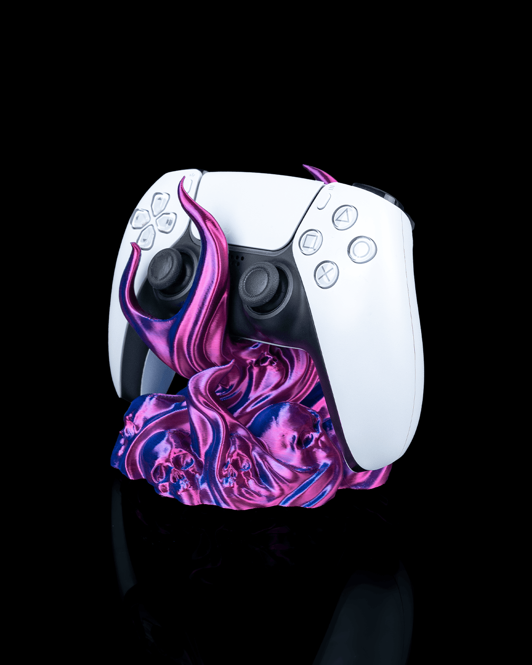 Caster Grip | Gaming Controller Stand – 3D gedruckter Desk Halter im Cyber/Demon Design – Bild 5