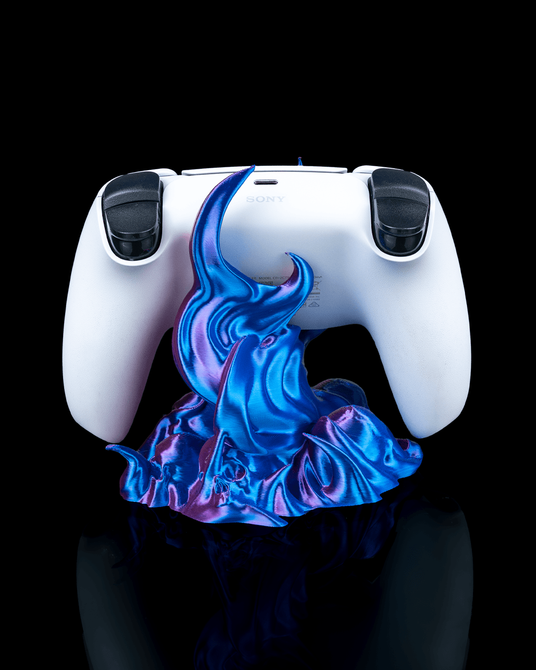 Caster Grip | Gaming Controller Stand – 3D gedruckter Desk Halter im Cyber/Demon Design – Bild 3