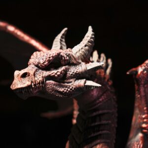 Majestätischer Fantasy-Drache – XXL Sammlerfigur mit 42 cm Flügelspannweite Fantasy Drache