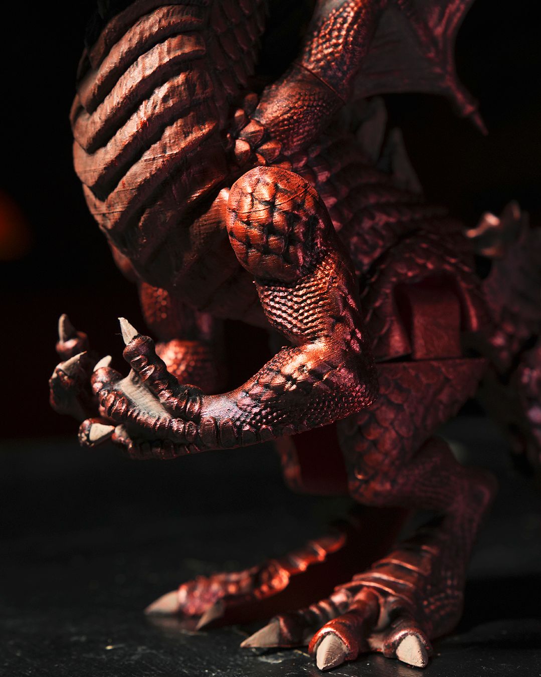 Majestätischer Fantasy-Drache – XXL Sammlerfigur mit 42 cm Flügelspannweite Fantasy Drache – Bild 11